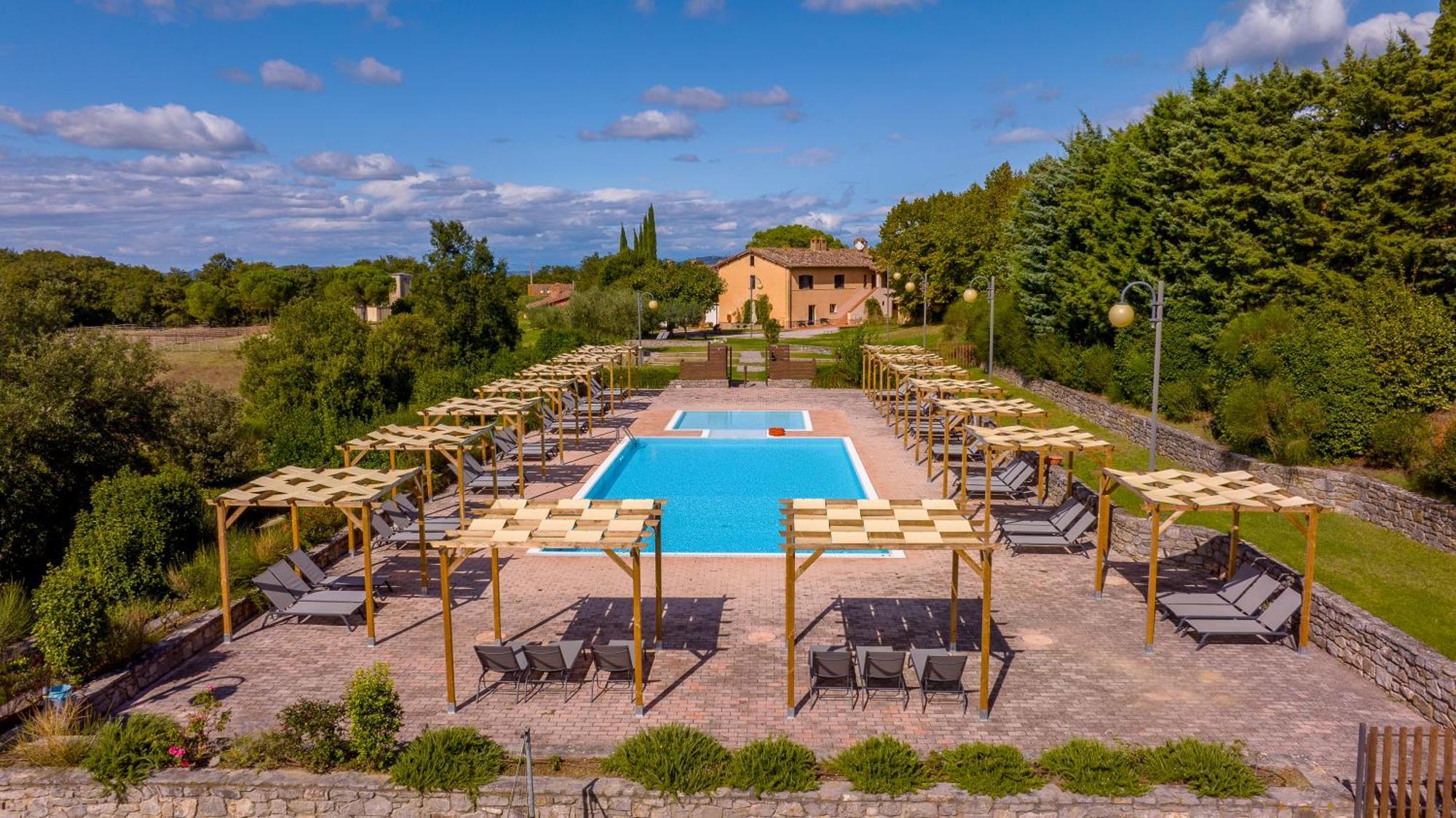 Poggiovalle Tenuta Italiana Città della Pieve Eksteriør bilde