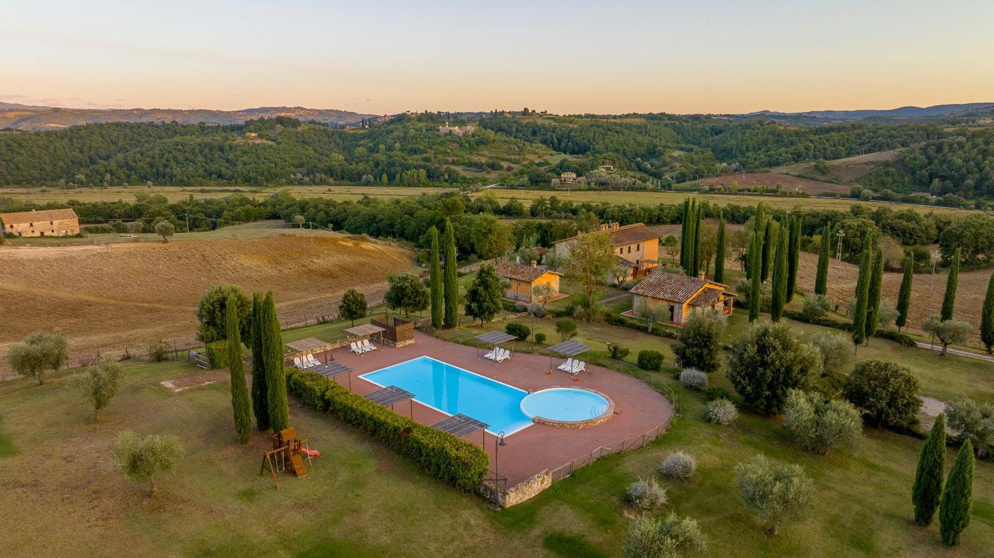 Poggiovalle Tenuta Italiana Città della Pieve Eksteriør bilde