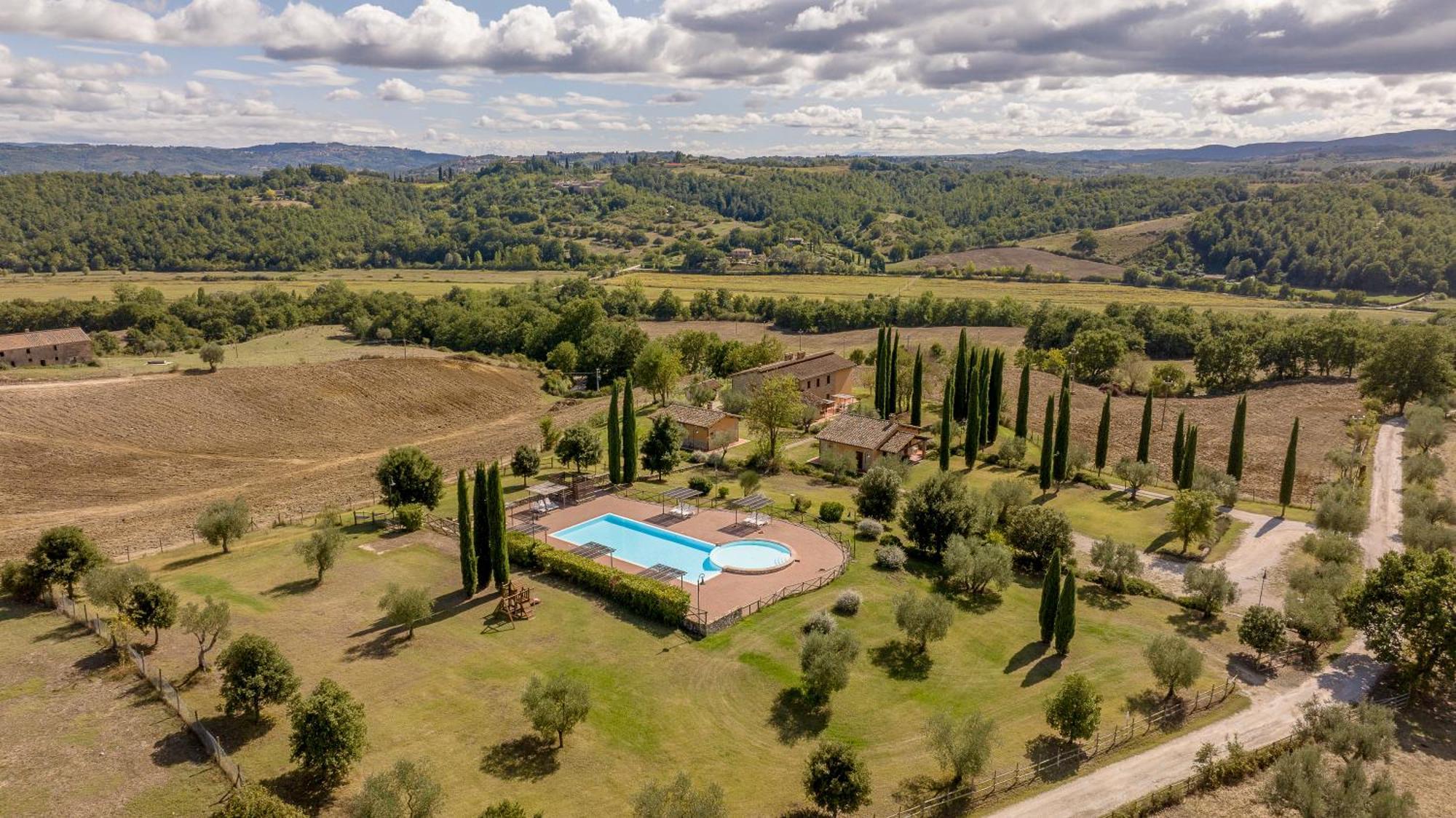 Poggiovalle Tenuta Italiana Città della Pieve Eksteriør bilde